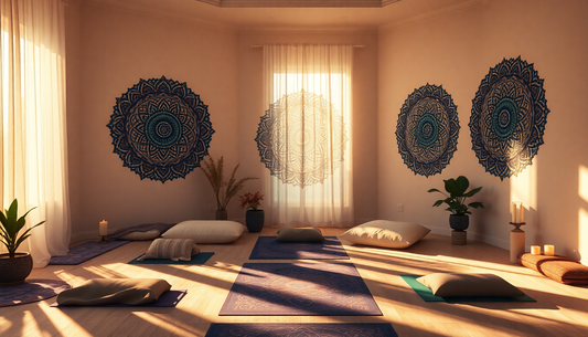 Elevate Your Space: Infusing Spiritual Serenity with Mandala Designs